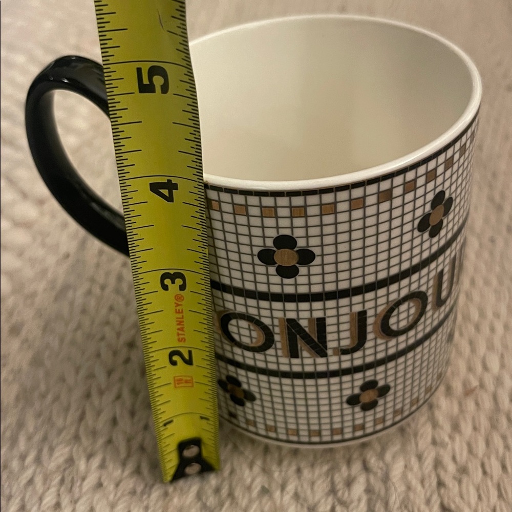 Bonjour Bistro Tile Mosaic Mug from Anthropologie. - Picture 4 of 5